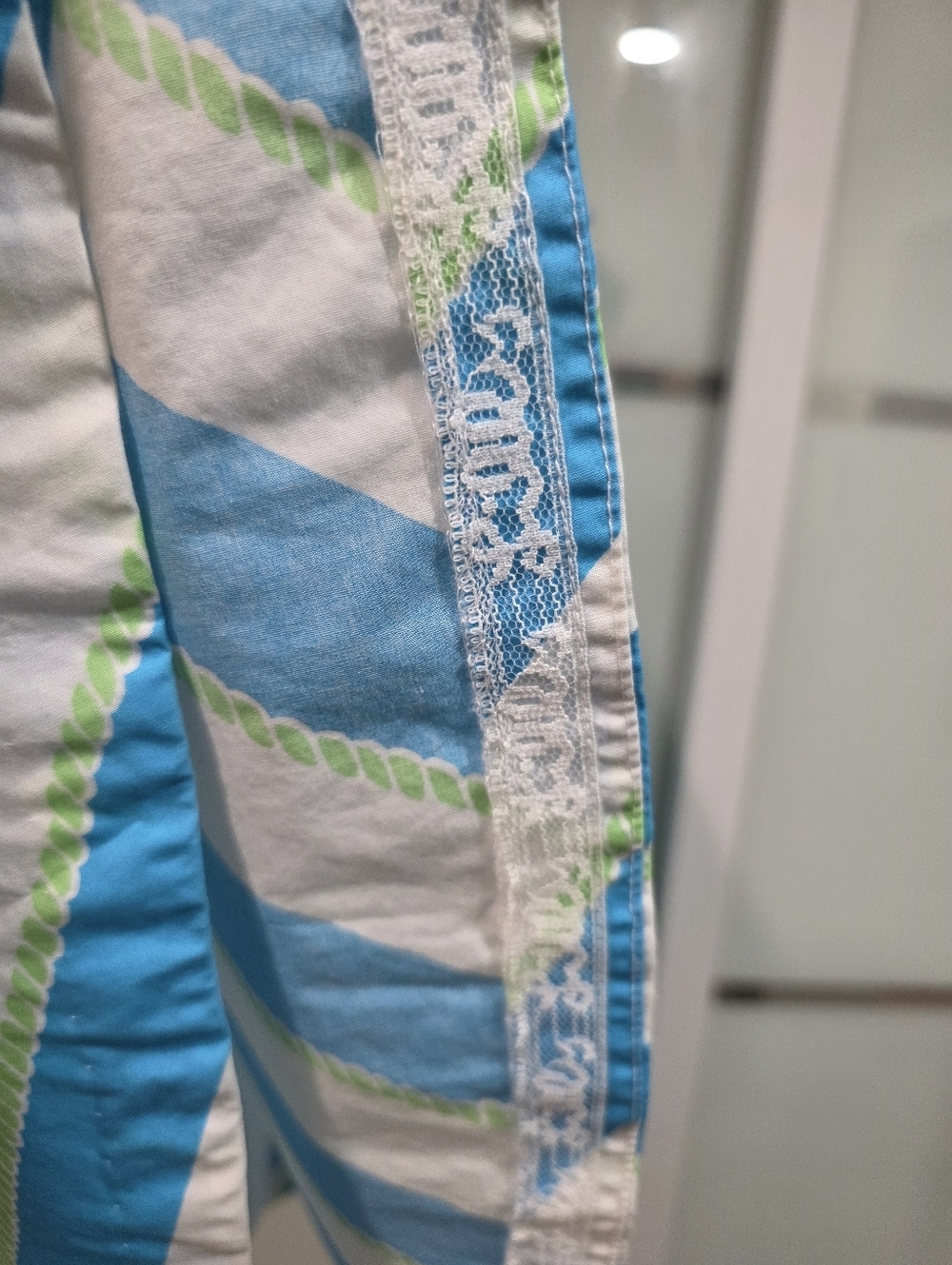 Lilly Pulitzer Sleeveless Dress – Blue & White Striped | Size 8 - Picture 6 of 16